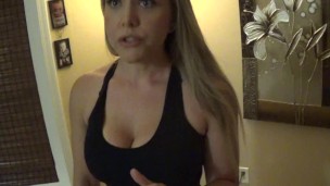 Husband’s Best Friend Compromises Chelsea Vegas for Blowjob